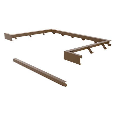 Vestil Dockleveler Option-Curb Angle Set, 6x5, PR CAS-65